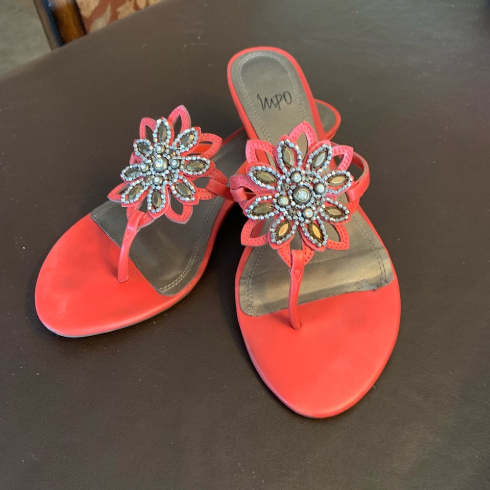 Impo beaded sandals. Beautiful!